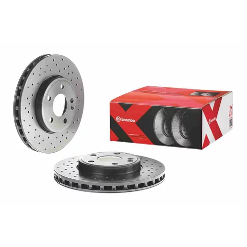 Brzdový kotúč BREMBO 09.B344.4X - obr. 1