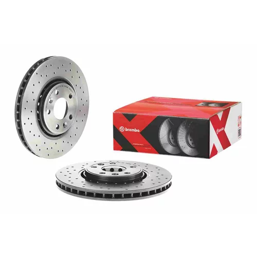 Brzdový kotúč BREMBO 09.B352.1X - obr. 1