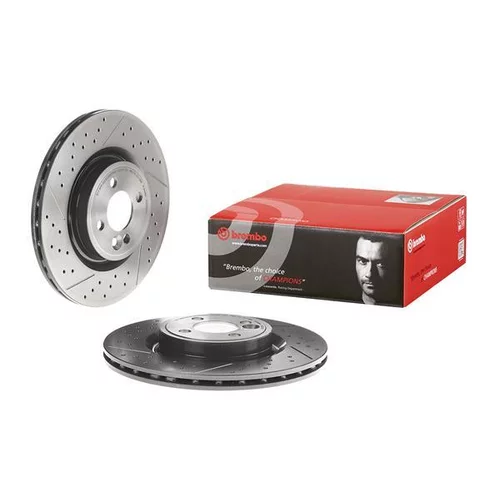 Brzdový kotúč BREMBO 09.B754.21 - obr. 1