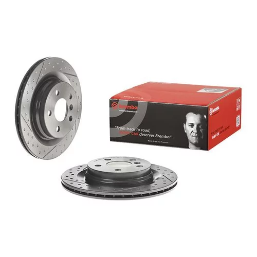 Brzdový kotúč BREMBO 09.C743.21 - obr. 1