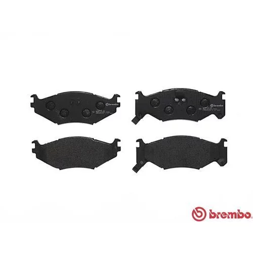 Sada brzdových platničiek kotúčovej brzdy BREMBO P 11 007 - obr. 1