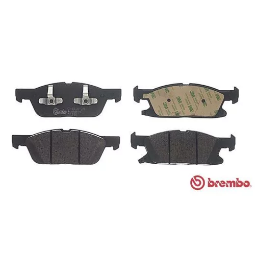 Sada brzdových platničiek kotúčovej brzdy BREMBO P 24 188 - obr. 1