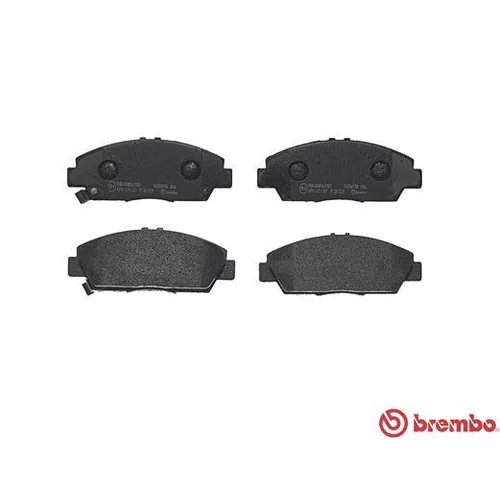 Sada brzdových platničiek kotúčovej brzdy BREMBO P 28 021 - obr. 1