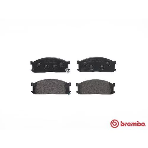 Sada brzdových platničiek kotúčovej brzdy BREMBO P 49 010 - obr. 1