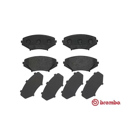 Sada brzdových platničiek kotúčovej brzdy BREMBO P 49 034 - obr. 1