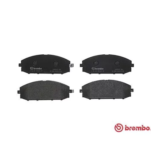 Sada brzdových platničiek kotúčovej brzdy BREMBO P 56 041 - obr. 1