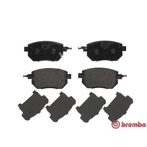 Sada brzdových platničiek kotúčovej brzdy BREMBO P 56 051 - obr. 1