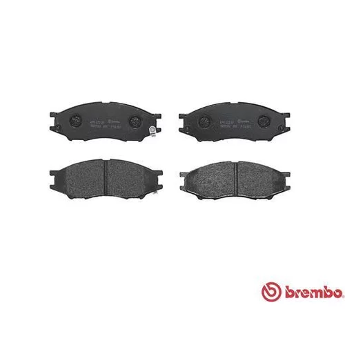 Sada brzdových platničiek kotúčovej brzdy BREMBO P 56 083 - obr. 1