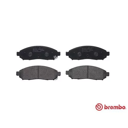 Sada brzdových platničiek kotúčovej brzdy BREMBO P 56 096 - obr. 1