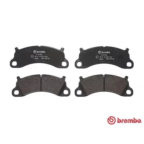 Sada brzdových platničiek kotúčovej brzdy BREMBO P 65 025 - obr. 1