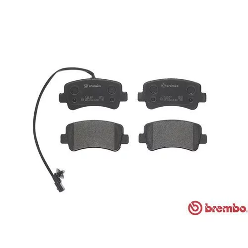 Sada brzdových platničiek kotúčovej brzdy BREMBO P 68 063 - obr. 1