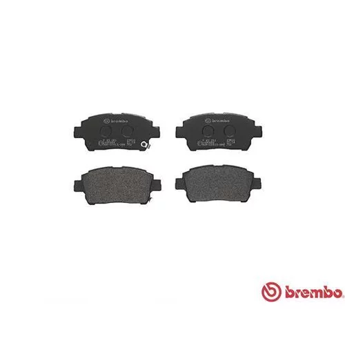 Sada brzdových platničiek kotúčovej brzdy BREMBO P 83 051 - obr. 1