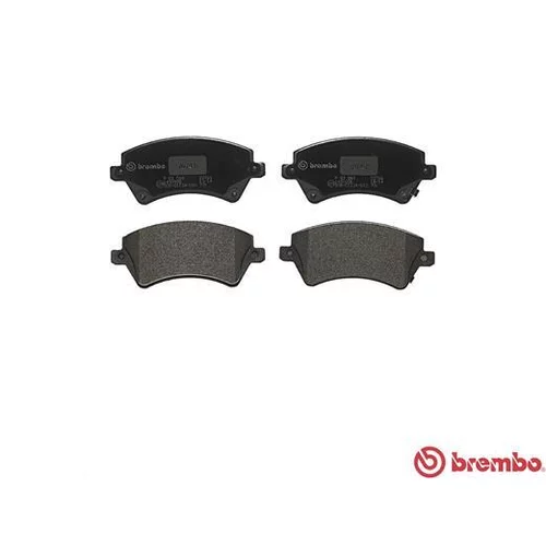 Sada brzdových platničiek kotúčovej brzdy BREMBO P 83 064 - obr. 1