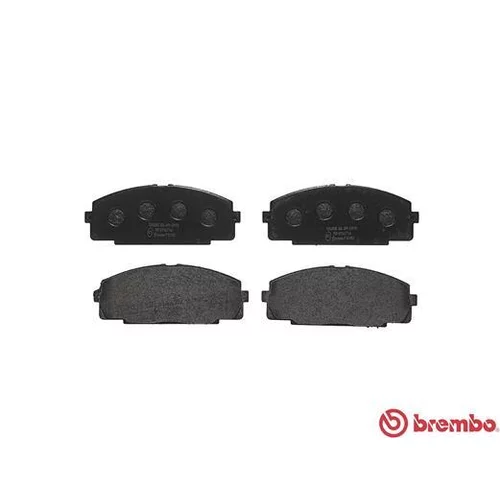 Sada brzdových platničiek kotúčovej brzdy BREMBO P 83 092 - obr. 1