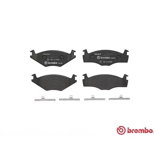 Sada brzdových platničiek kotúčovej brzdy BREMBO P 85 024 - obr. 1