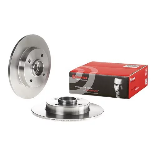 Brzdový kotúč BREMBO 08.9512.17 - obr. 1