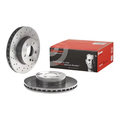 Brzdový kotúč BREMBO 09.A613.51 - obr. 1