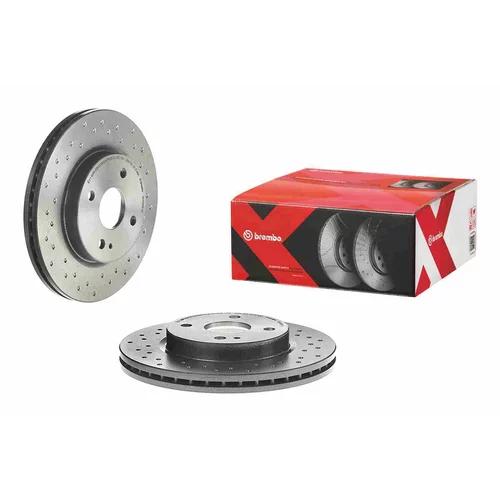 Brzdový kotúč BREMBO 09.A968.1X - obr. 1