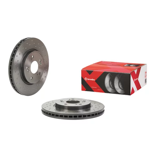 Brzdový kotúč BREMBO 09.B648.1X - obr. 1