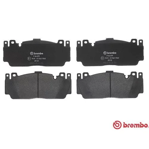 Sada brzdových platničiek kotúčovej brzdy BREMBO P 06 079 - obr. 1