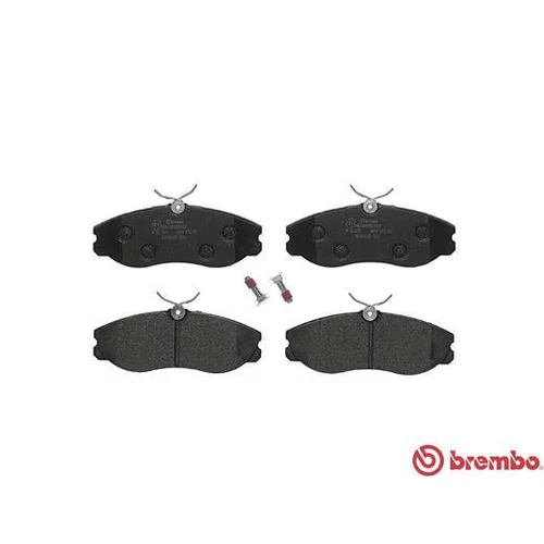 Sada brzdových platničiek kotúčovej brzdy BREMBO P 24 039 - obr. 1