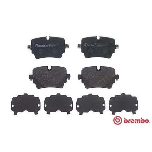 Sada brzdových platničiek kotúčovej brzdy BREMBO P 36 033 - obr. 1