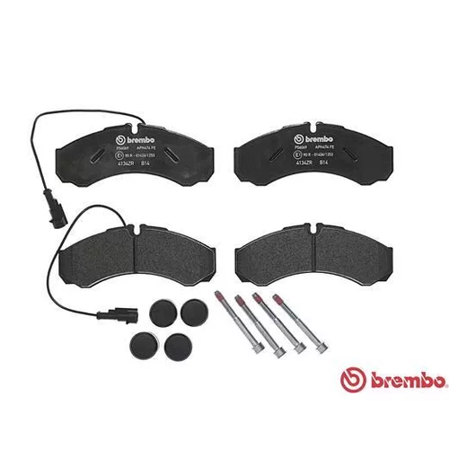 Sada brzdových platničiek kotúčovej brzdy BREMBO P 56 069 - obr. 1