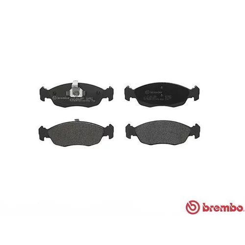 Sada brzdových platničiek kotúčovej brzdy BREMBO P 61 051 - obr. 1