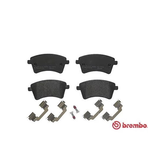 Sada brzdových platničiek kotúčovej brzdy BREMBO P 68 044 - obr. 1