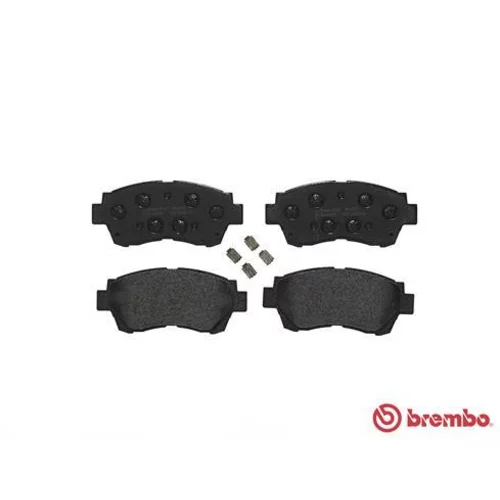 Sada brzdových platničiek kotúčovej brzdy BREMBO P 83 027 - obr. 1