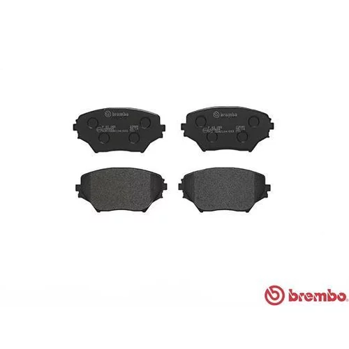 Sada brzdových platničiek kotúčovej brzdy BREMBO P 83 055 - obr. 1