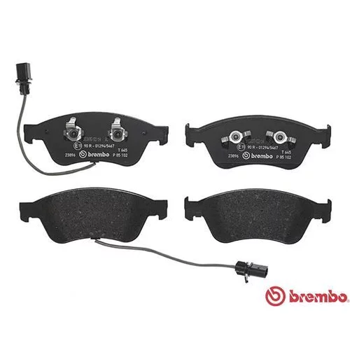 Sada brzdových platničiek kotúčovej brzdy BREMBO P 85 102 - obr. 1