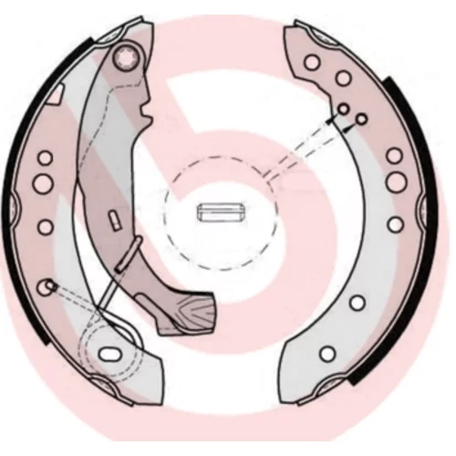 Sada brzdových čeľustí BREMBO S 61 526