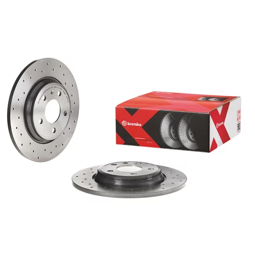 Brzdový kotúč 08.D060.1X /BREMBO/ - obr. 1