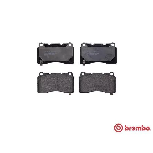 Sada brzdových platničiek kotúčovej brzdy BREMBO P 09 004 - obr. 1