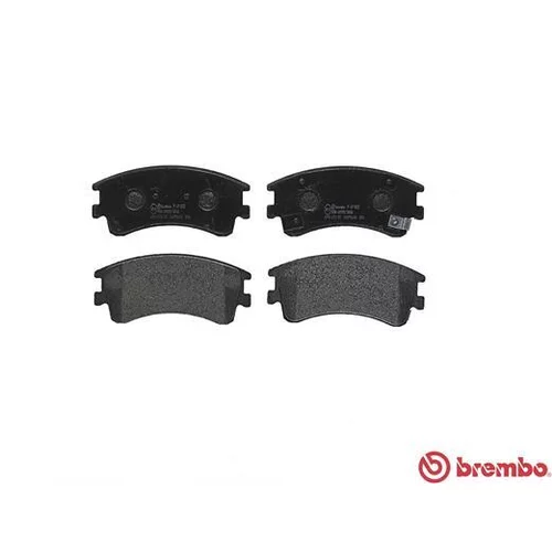 Sada brzdových platničiek kotúčovej brzdy BREMBO P 49 032 - obr. 1