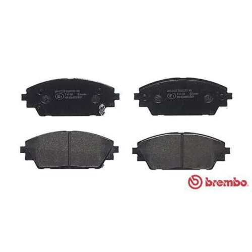 Sada brzdových platničiek kotúčovej brzdy BREMBO P 49 050 - obr. 1