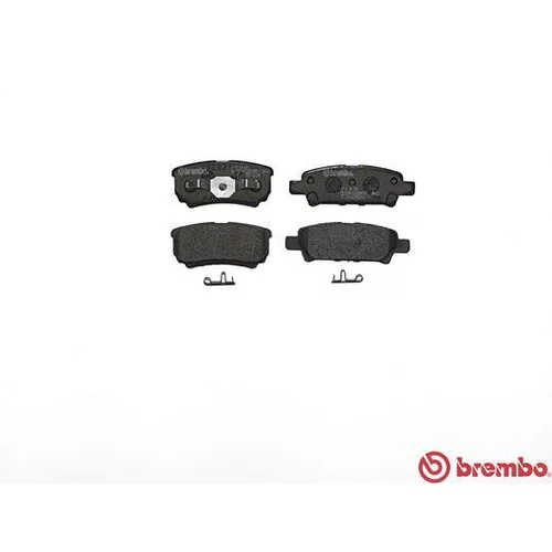 Sada brzdových platničiek kotúčovej brzdy BREMBO P 54 034 - obr. 1