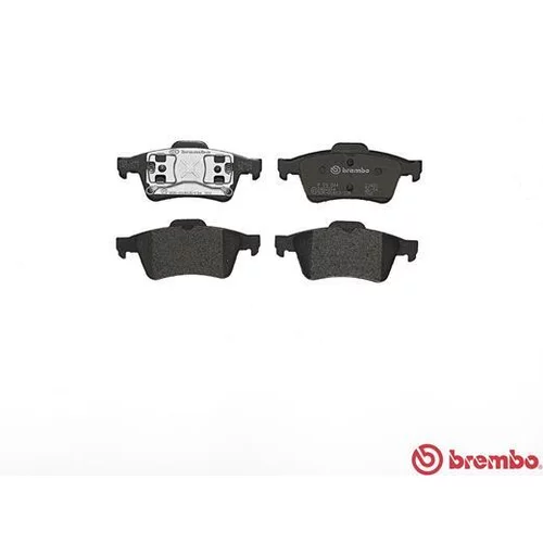 Sada brzdových platničiek kotúčovej brzdy BREMBO P 59 044 - obr. 1