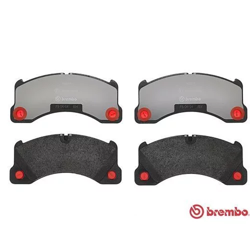 Sada brzdových platničiek kotúčovej brzdy BREMBO P 65 017 - obr. 1