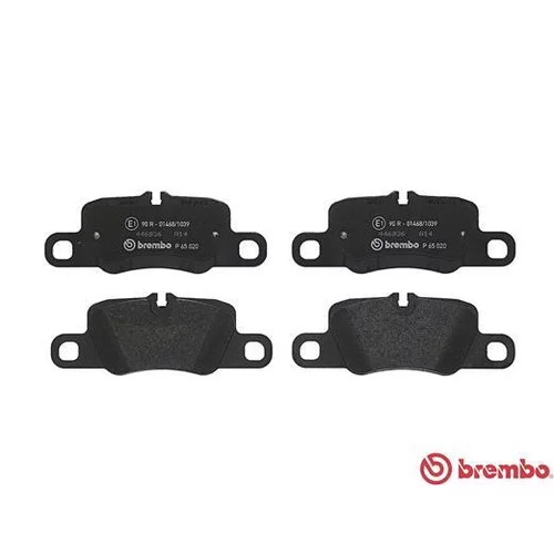 Sada brzdových platničiek kotúčovej brzdy P 65 020 /BREMBO/ - obr. 1