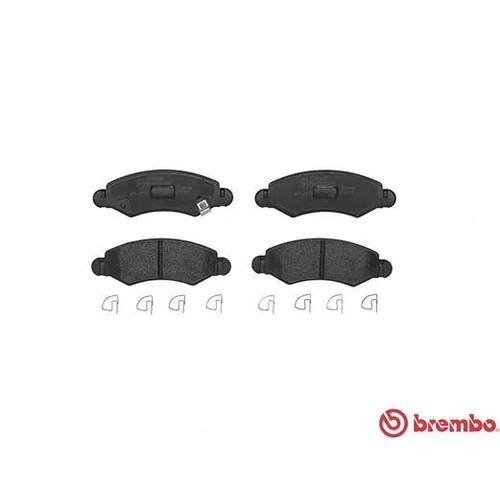 Sada brzdových platničiek kotúčovej brzdy BREMBO P 79 015 - obr. 1