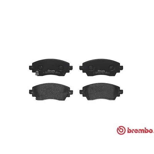 Sada brzdových platničiek kotúčovej brzdy BREMBO P 83 042 - obr. 1