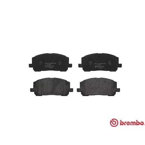 Sada brzdových platničiek kotúčovej brzdy BREMBO P 83 078 - obr. 1