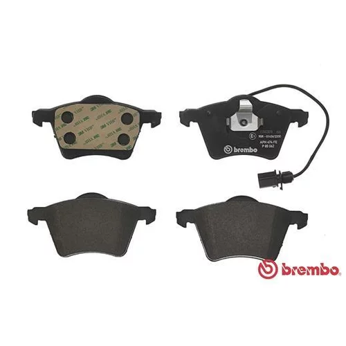 Sada brzdových platničiek kotúčovej brzdy BREMBO P 85 062 - obr. 1