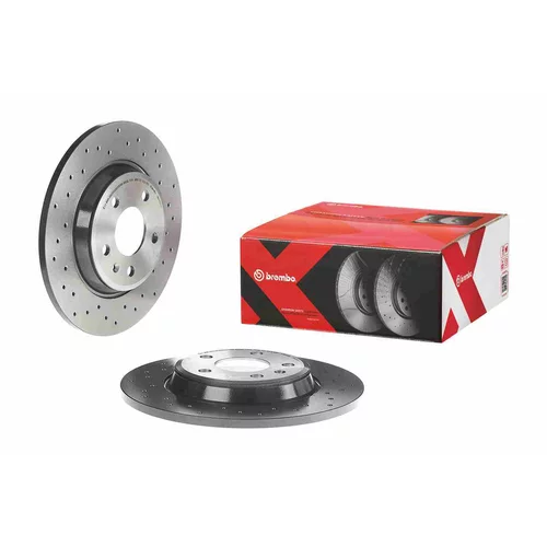 Brzdový kotúč BREMBO 08.A759.1X - obr. 1