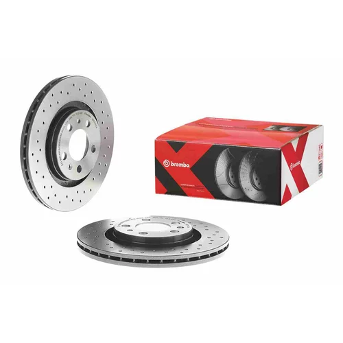 Brzdový kotúč BREMBO 09.7012.1X - obr. 1