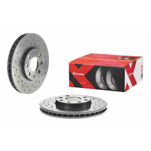 Brzdový kotúč BREMBO 09.7628.1X - obr. 1