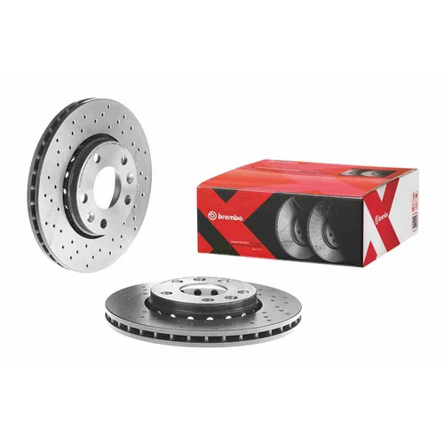 Brzdový kotúč BREMBO 09.A727.1X - obr. 1