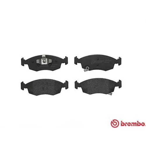 Sada brzdových platničiek kotúčovej brzdy BREMBO P 11 031 - obr. 1